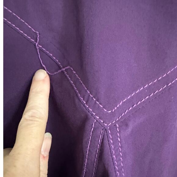 Athleta Purple Athletic All Terrain Skirt with Pockets Size 10 - Picture 9 of 10